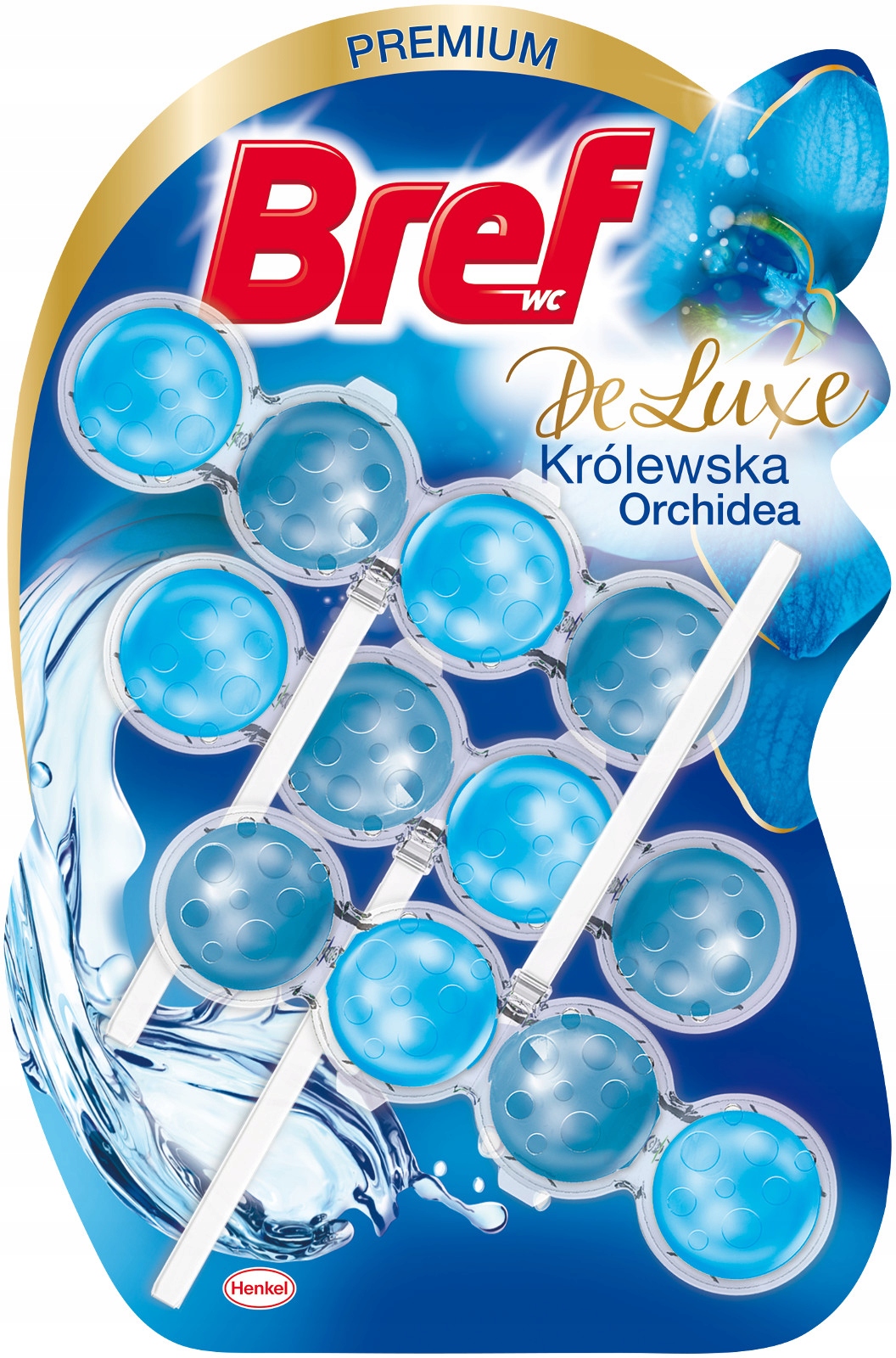 

Bref DeLuxe Królewska Orchidea Zawieszka Wc 3x50g