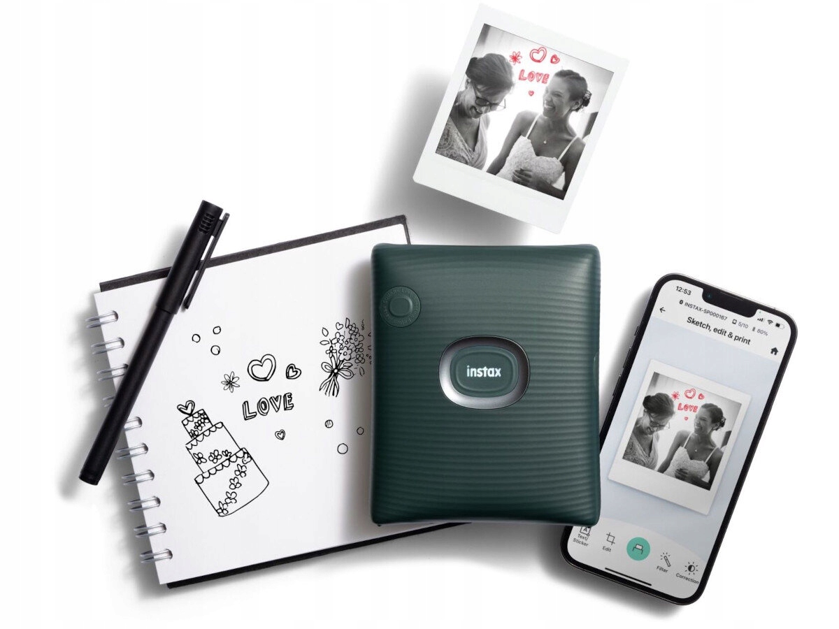 Drukarka FUJIFILM Instax Square Link Model Square Link Midnight Green