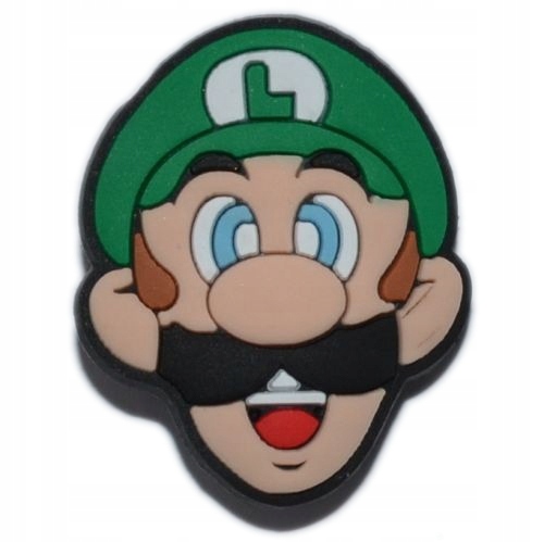 

Gry - Przypinka do Crocs - Luigi głowa - 3159