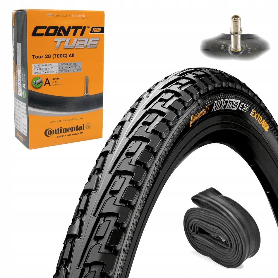 Pneumatika duše Continental 28 x 1,45 Komplet