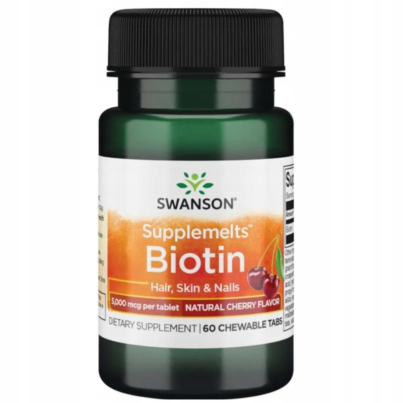 

Swanson Biotyna 2,5mg 60 tabletek do ssania