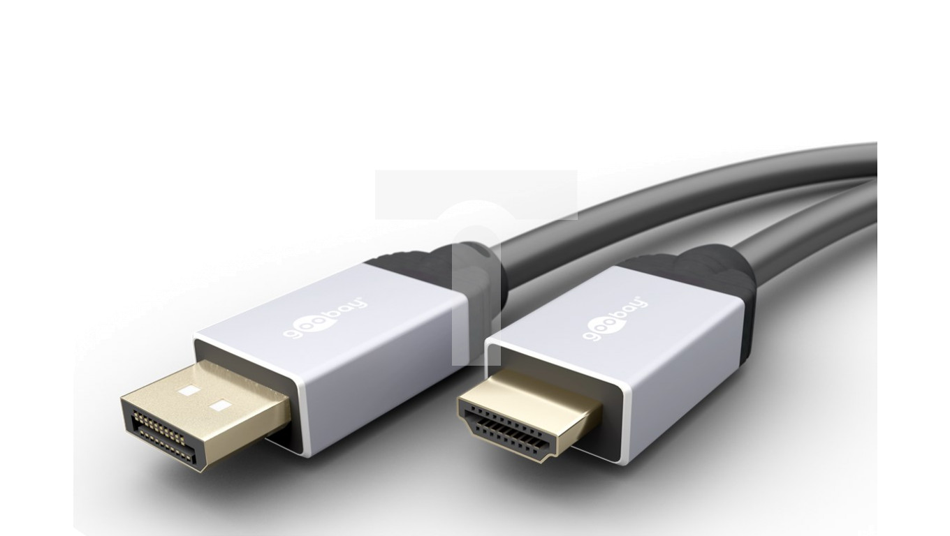 Kabel DisplayPort - HDMI Goobay 71962 3m czarny