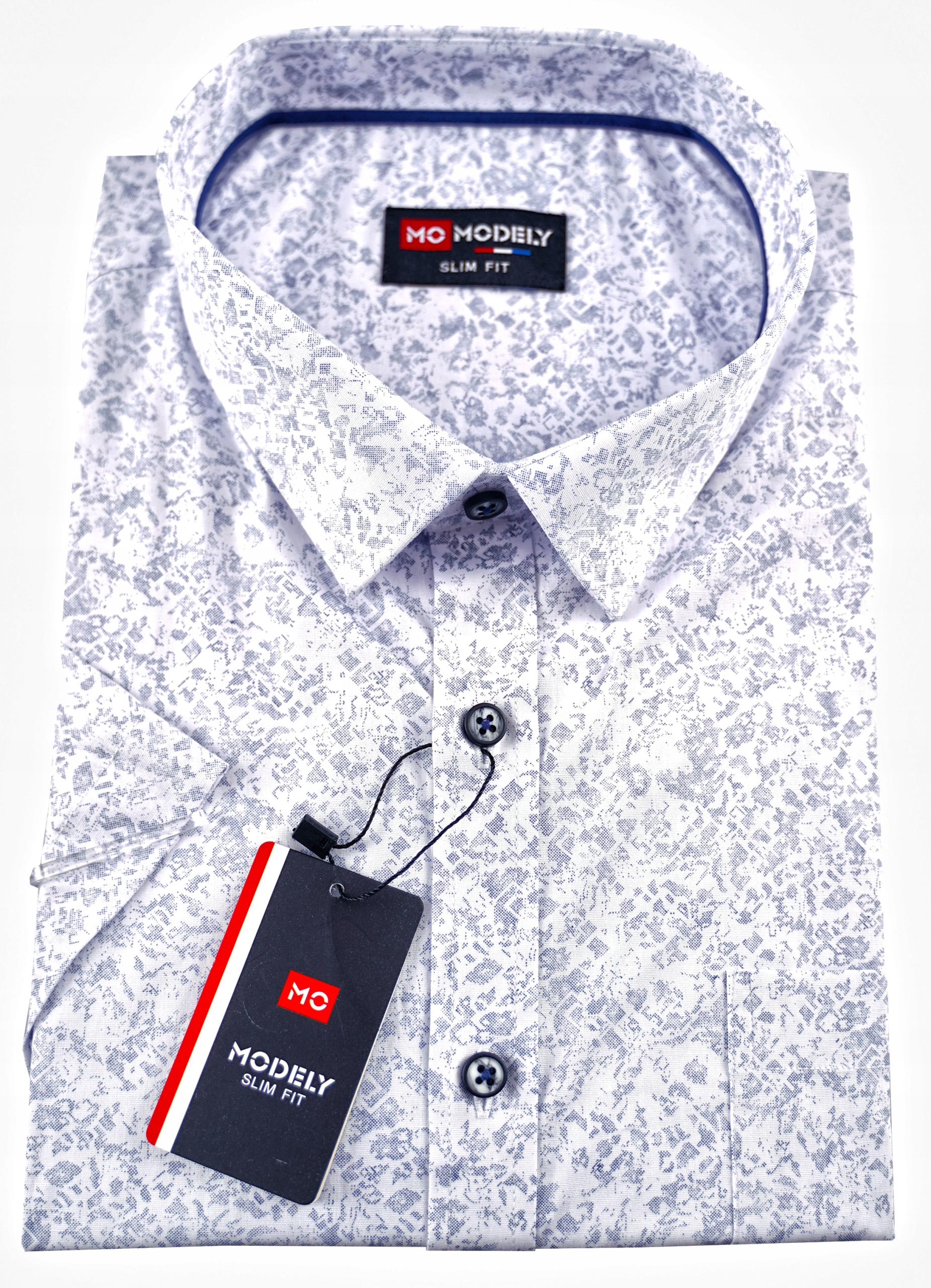 Koszula męska biała bawełniana wizytowa casual 8XL 53/54