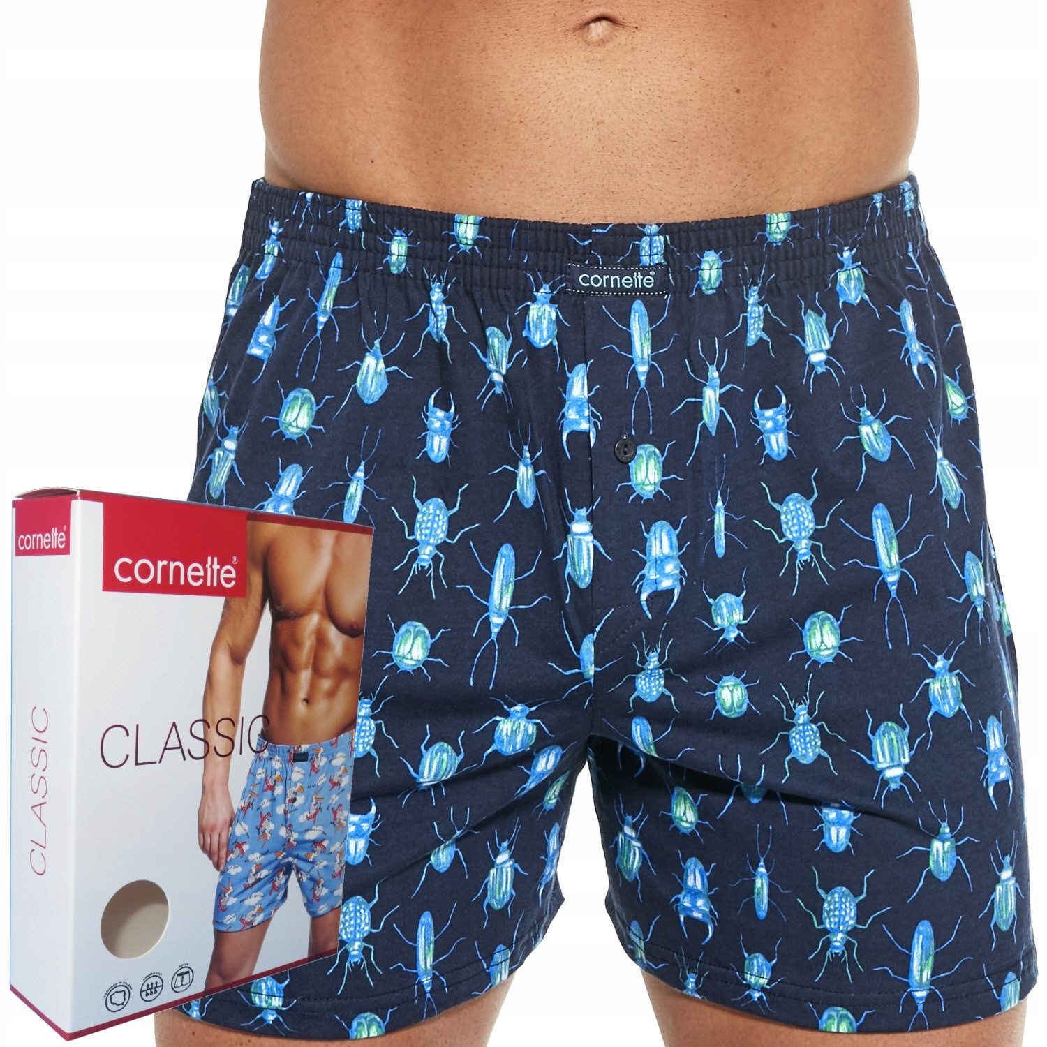 

Cornette bokserki Classic luźne 001/114 scarabeus