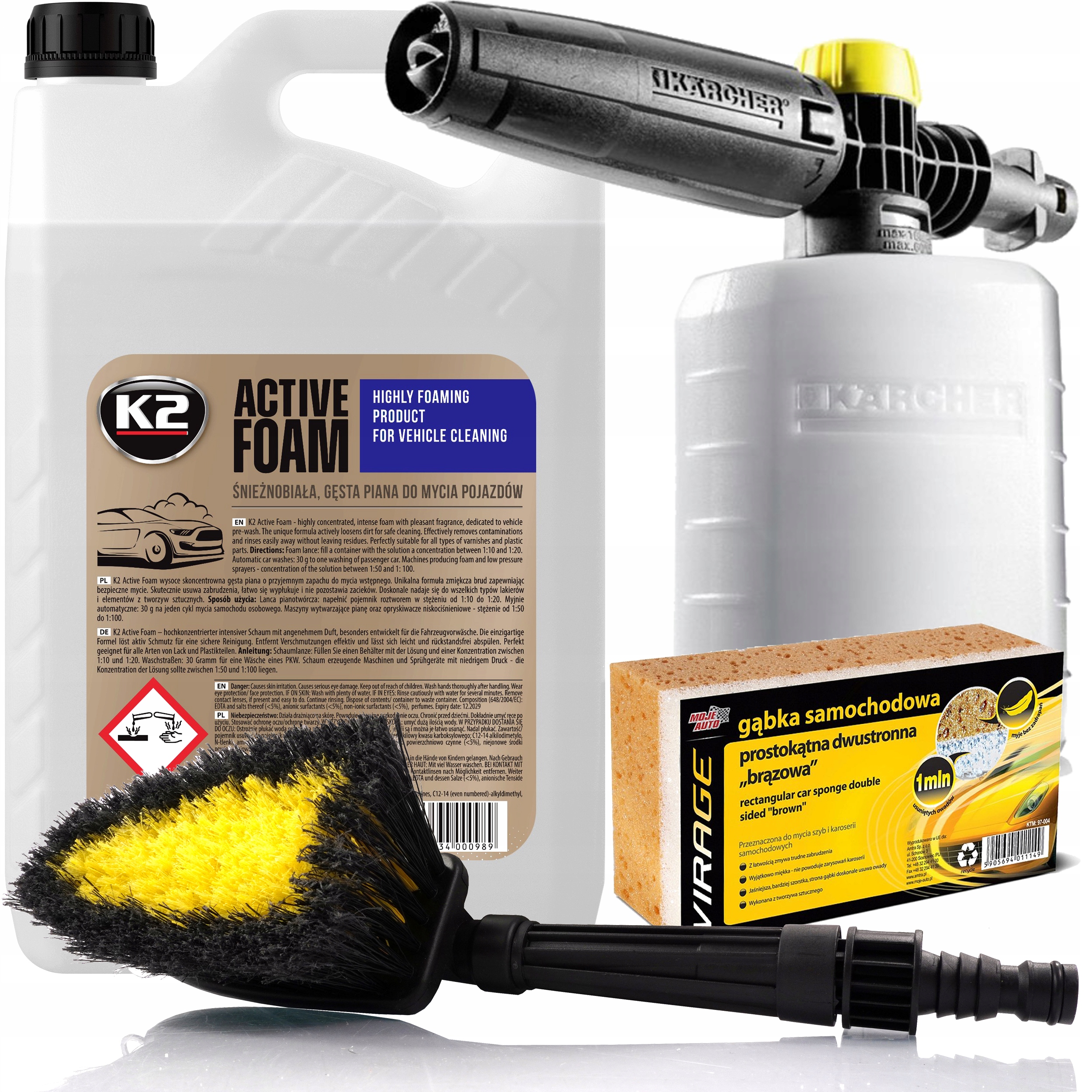 

Aktywna Piana Z Lancą I Akcesoriami Do Myjki K 2-7