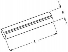 Sworzeń zabezpieczający UniZ 2000-I 12x60 mm