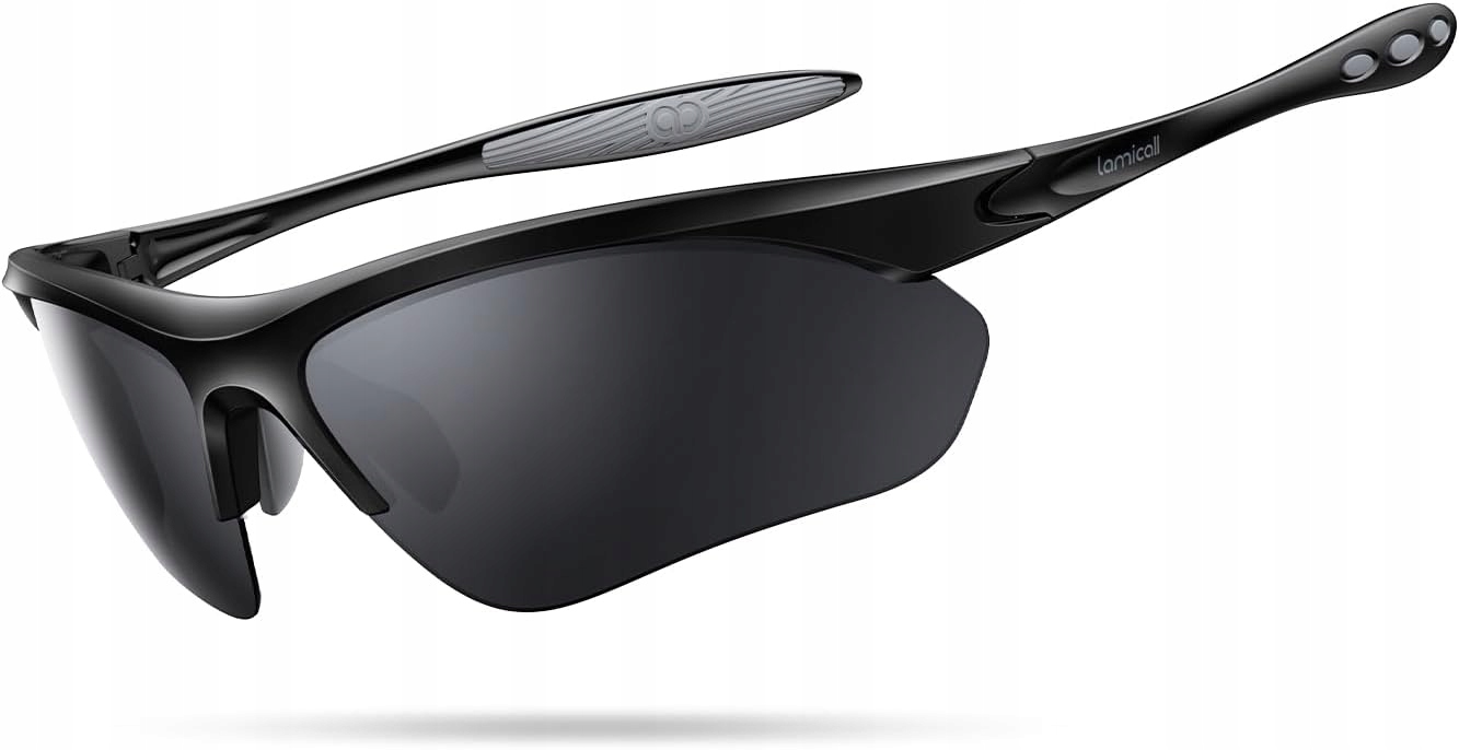Lamicall Okulary Sportowe Polaryzacyjne UV400 Ultralekkie 22G Rower Beg