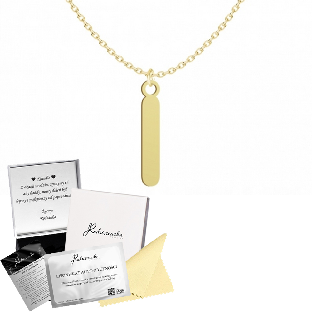 Zlatý Náhrdelník S Písmenem A Iniciálou Stříbro 925 Dárek Žena Přání