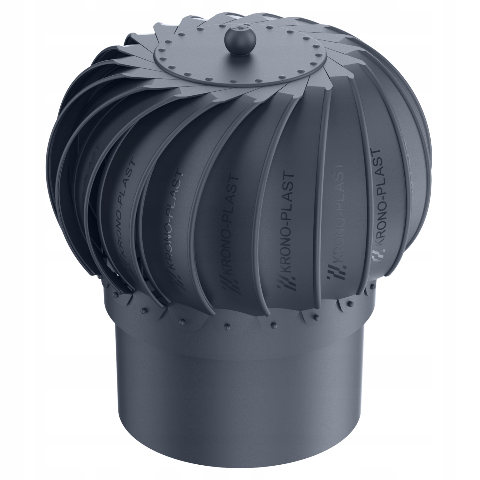 Komínová násada Otočná Pro Ventilaci 200 Antracit 7016