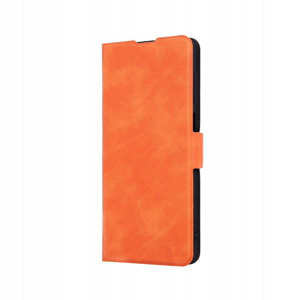 

Etui z klapką do Motorola Moto E20S pomarańczowy