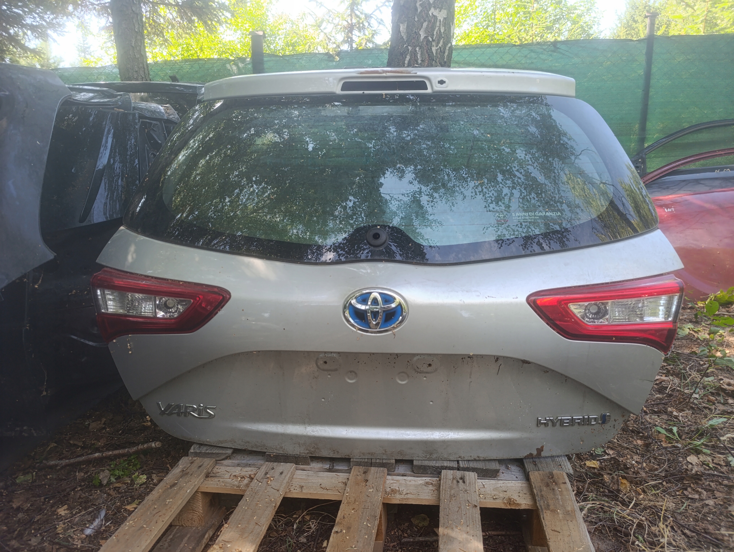 kapota toyota yaris 3 lift
