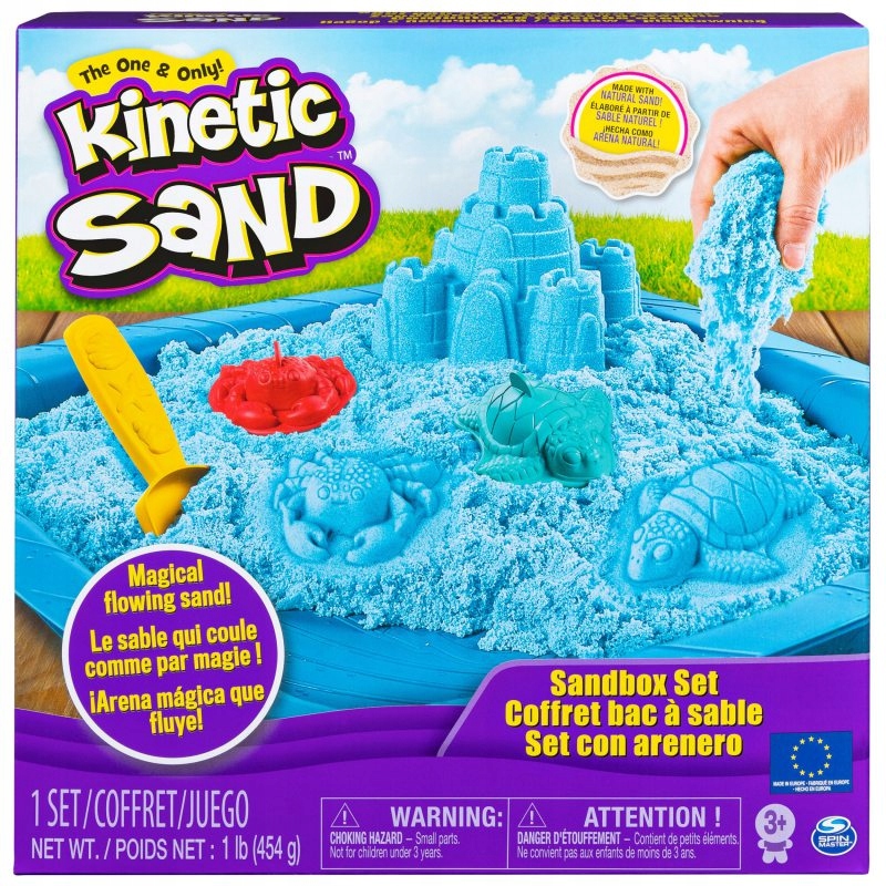

Kinetic Sand Piasek Kinetyczny Zamek Niebieski