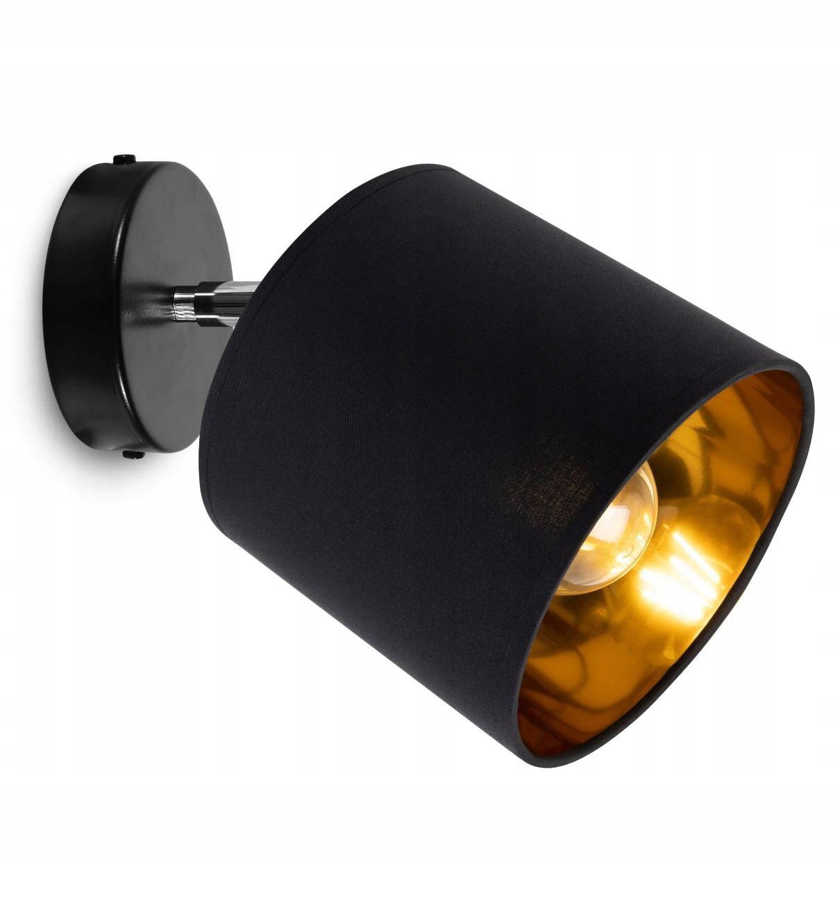 LAMPA ŚCIENNA, SUFITOWA KINKIET ZŁOTA PLAFON LED