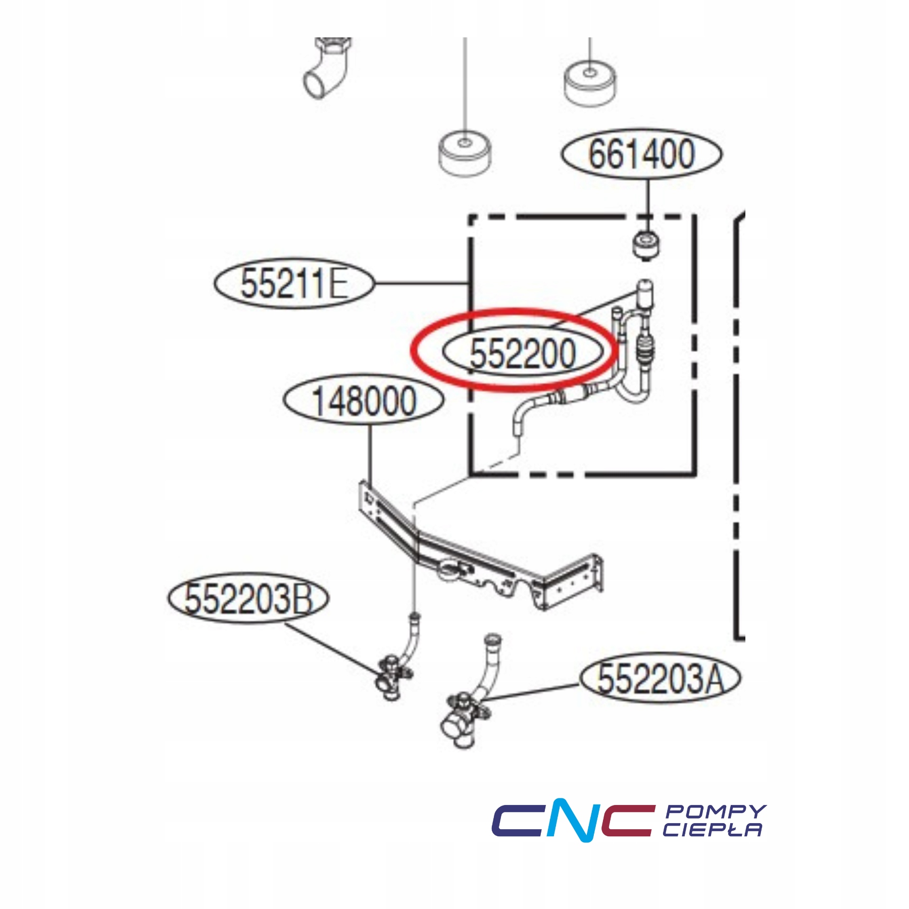 Expanzný ventil Lg MJX63992003 expansion valve tepelného čerpadla klimatizácia
