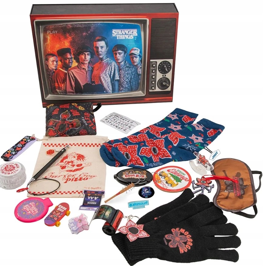 KALENDARZ ADWENTOWY STRANGER THINGS AKCESORIA dla FANA