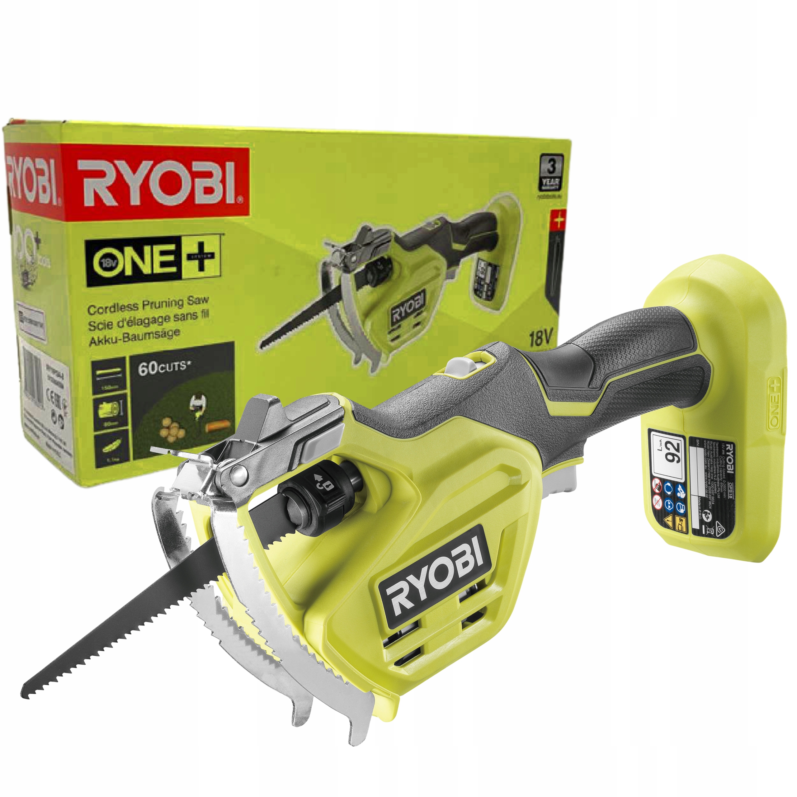 

Ryobi RY18PSA Piła Pilarka Szablasta Do Gałęzi 18V