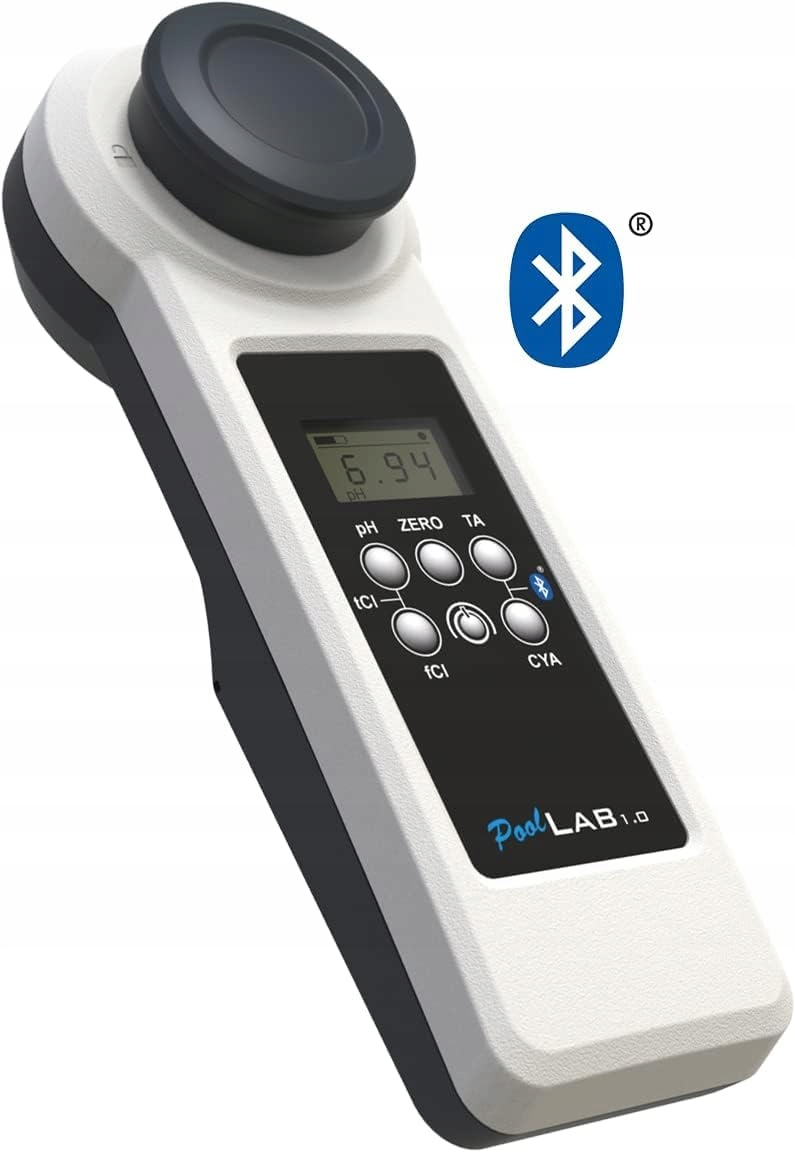 POOL LAB 1.0 FOTOMETR TESTER WODY BASENOWEJ DO BASENU BLUETOOTH Marka Water-i.d. GmbH