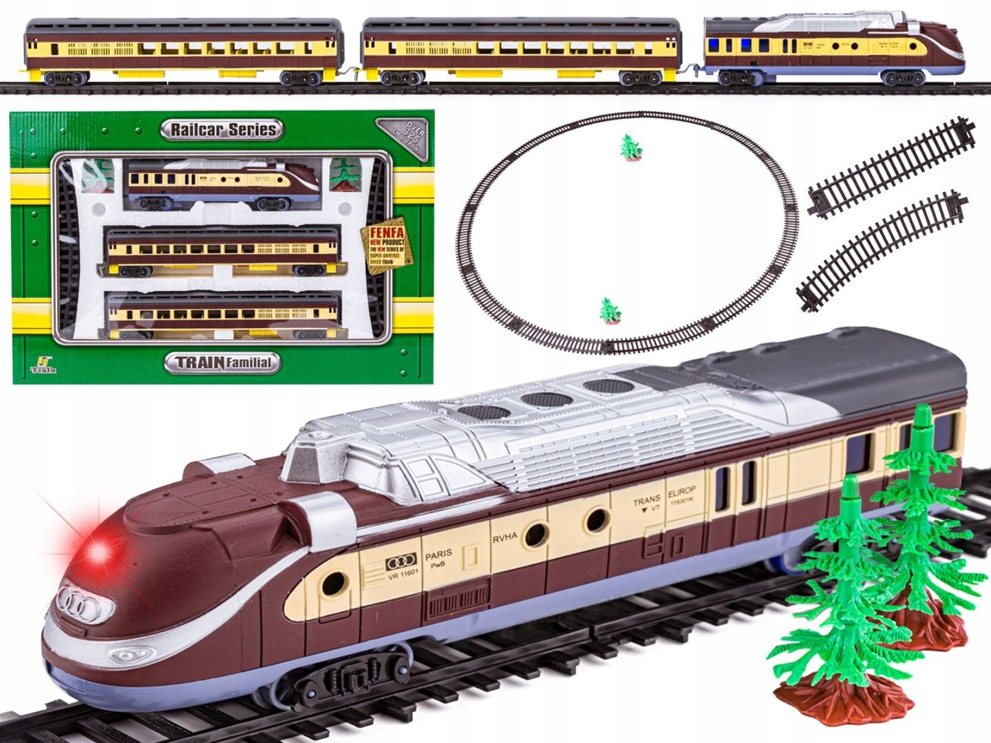ЭЛЕКТРИЧКА FENFA ПАССАЖИРСКИЙ ПОЕЗД