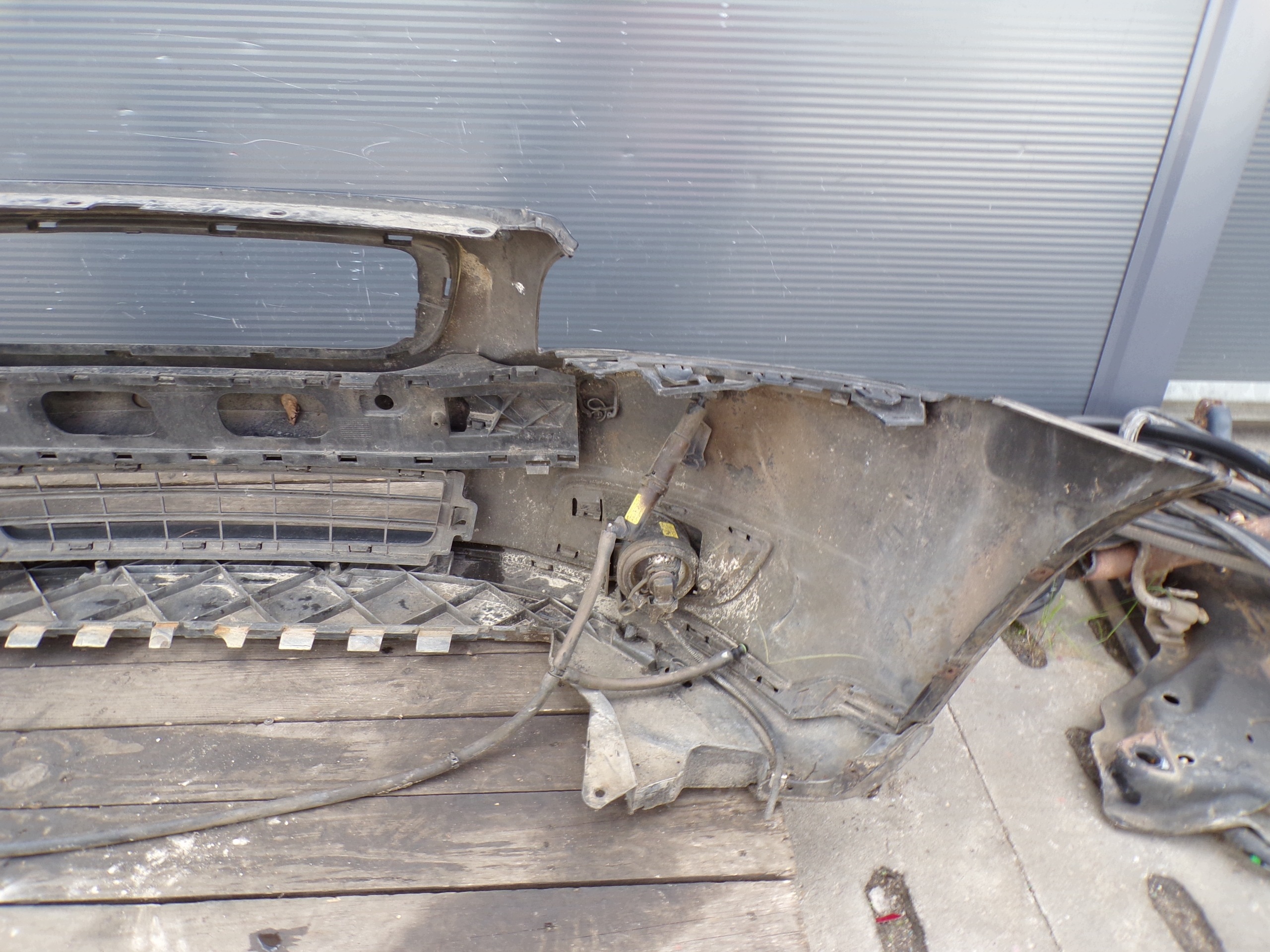 front bumper front VOLVO V50 S40 2 II washers