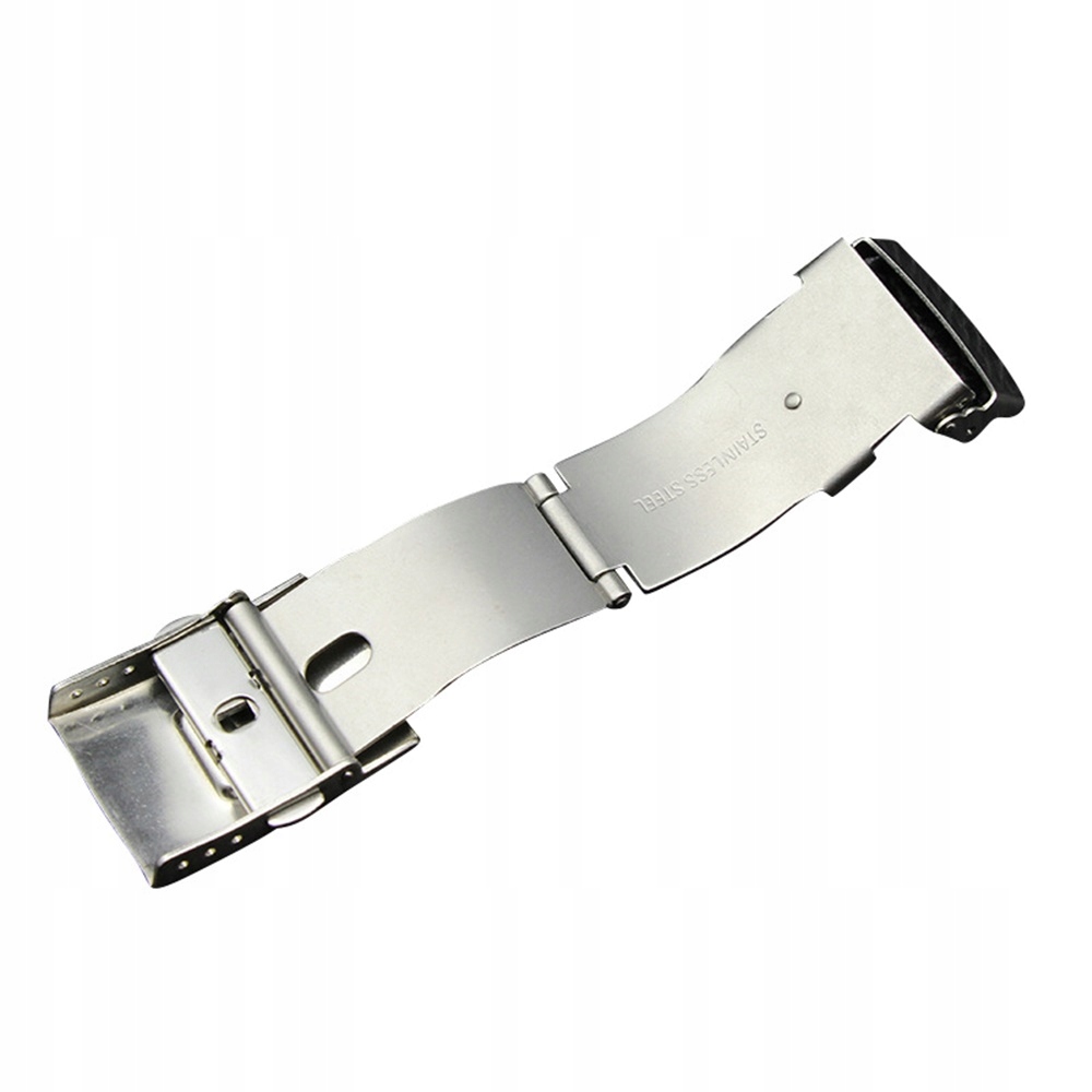 22 MM SREBRNA KLAMRA ZAPIĘCIE DO PASKA BRANSOLETY Kolor sprzączki srebrny
