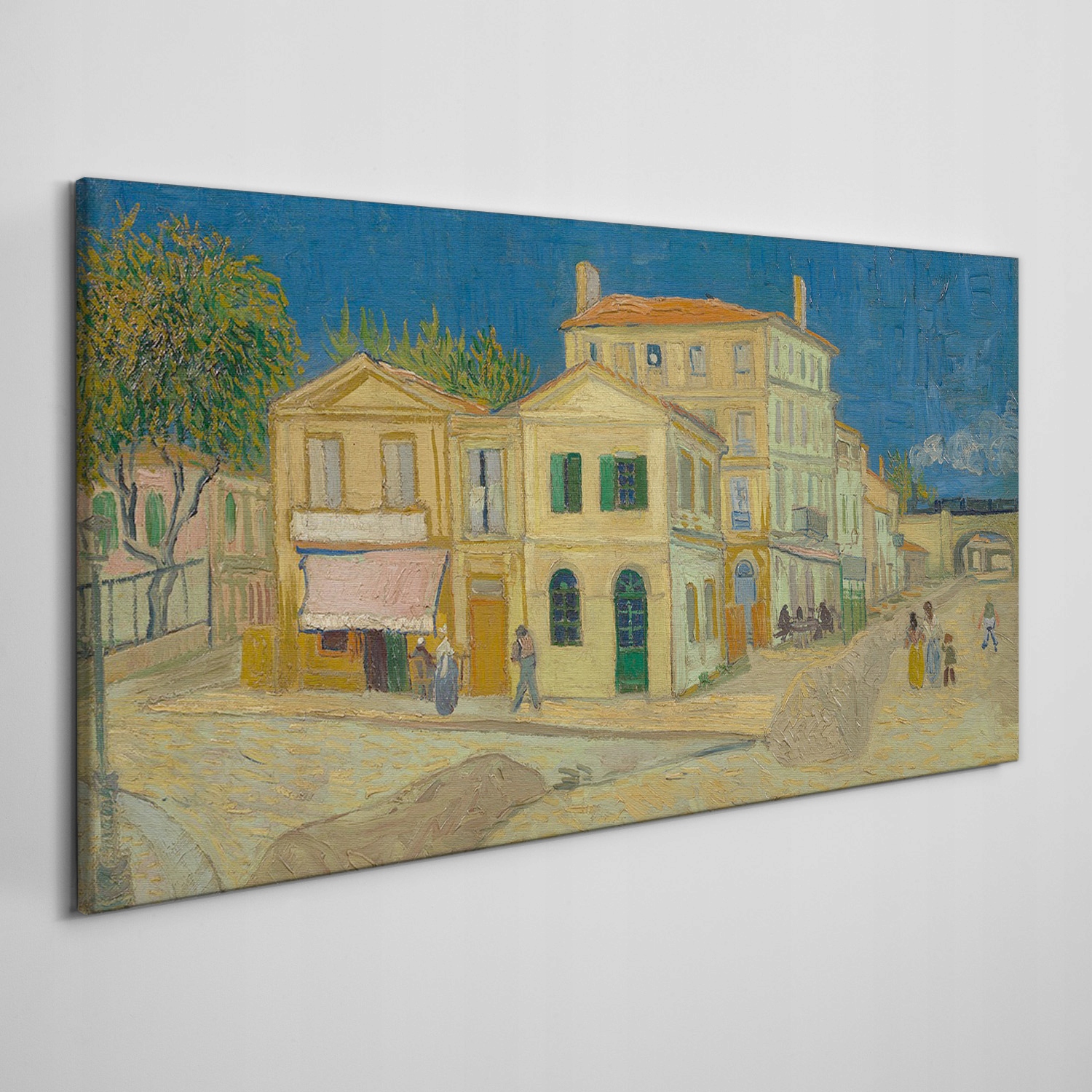 

Foto-obraz na płótnie Żółte domy Van Gogh 100x50