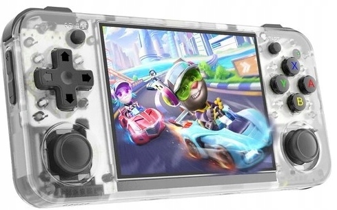 Przenośna mobilna konsola do gier Retro Anbernic RG35XX H 64GB Ips biała