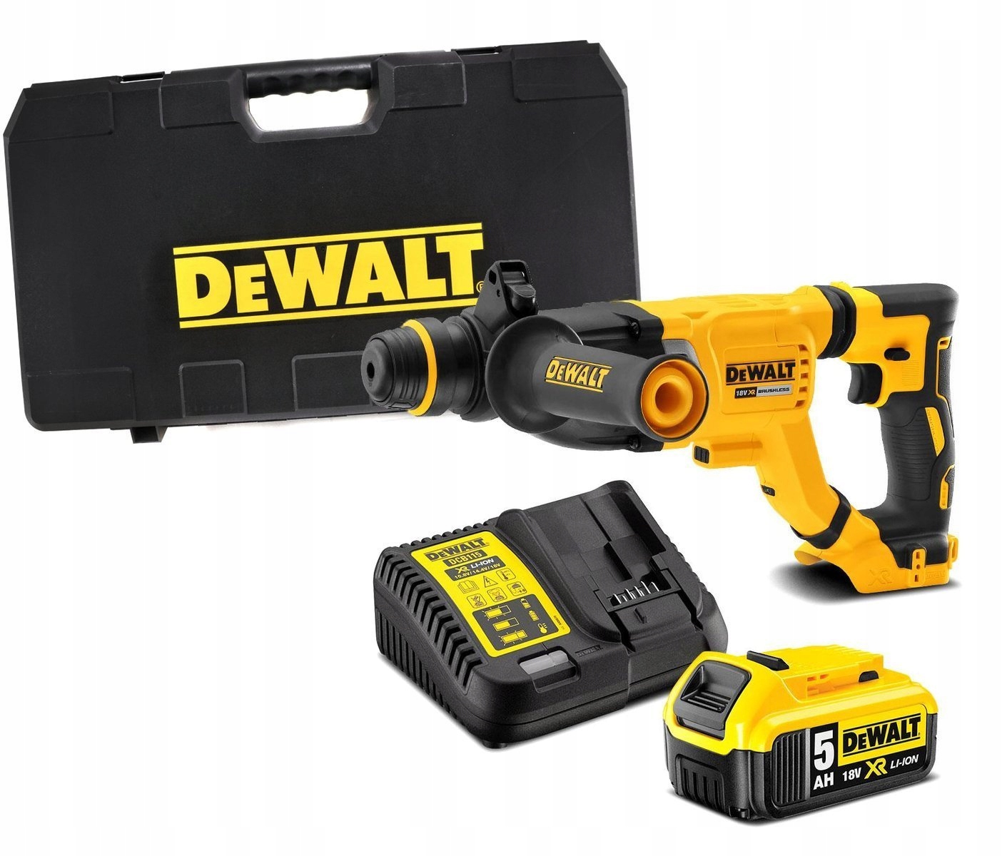 

Młotowiertarka aku. DeWalt 18V Sds-plus