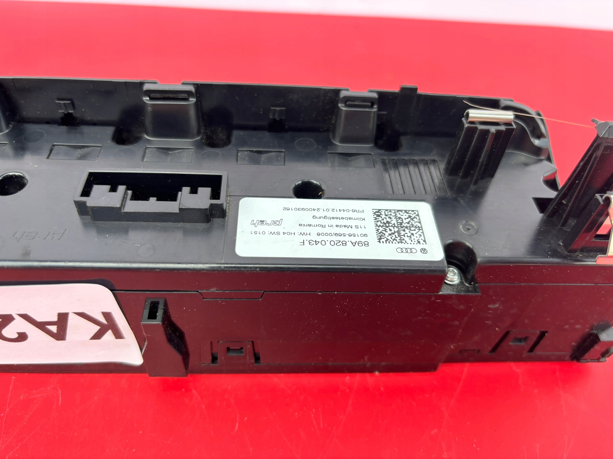 AUDI Q4 Q5 E-TRON PANEL OGRZEWANIA BEDIENTEIL KLIMAANLAGE KA21/028