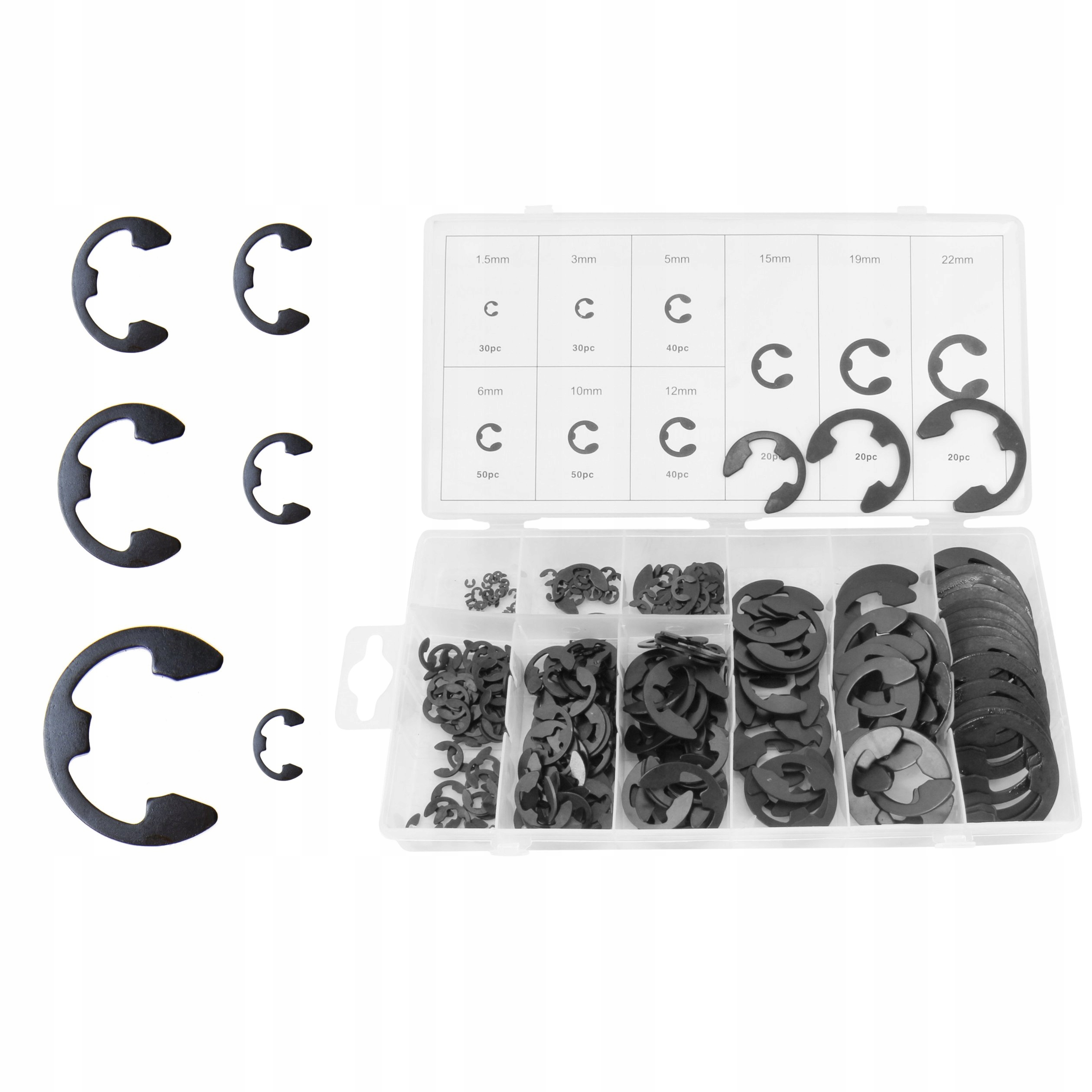 

Segery Pierścienie Segera E-clip Zestaw 300x