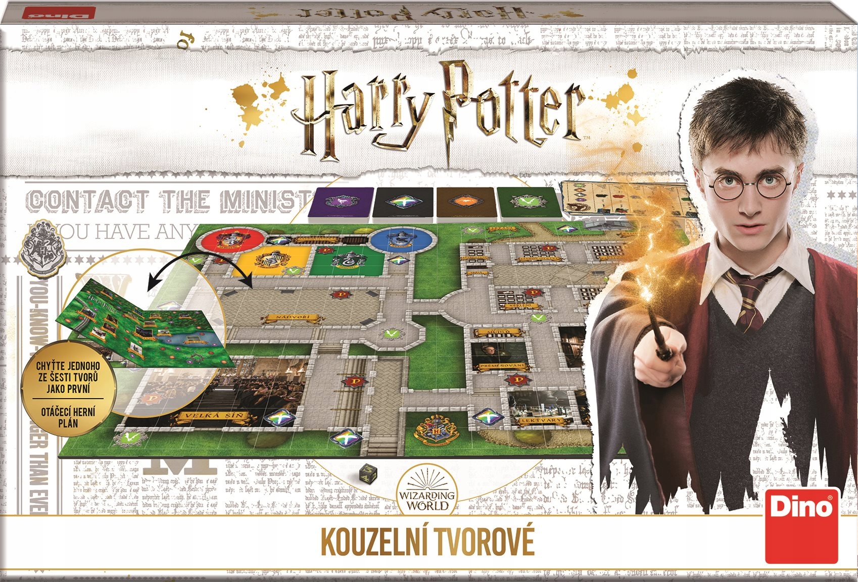 Dino Hra Harry Potter: Kouzelní tvorové