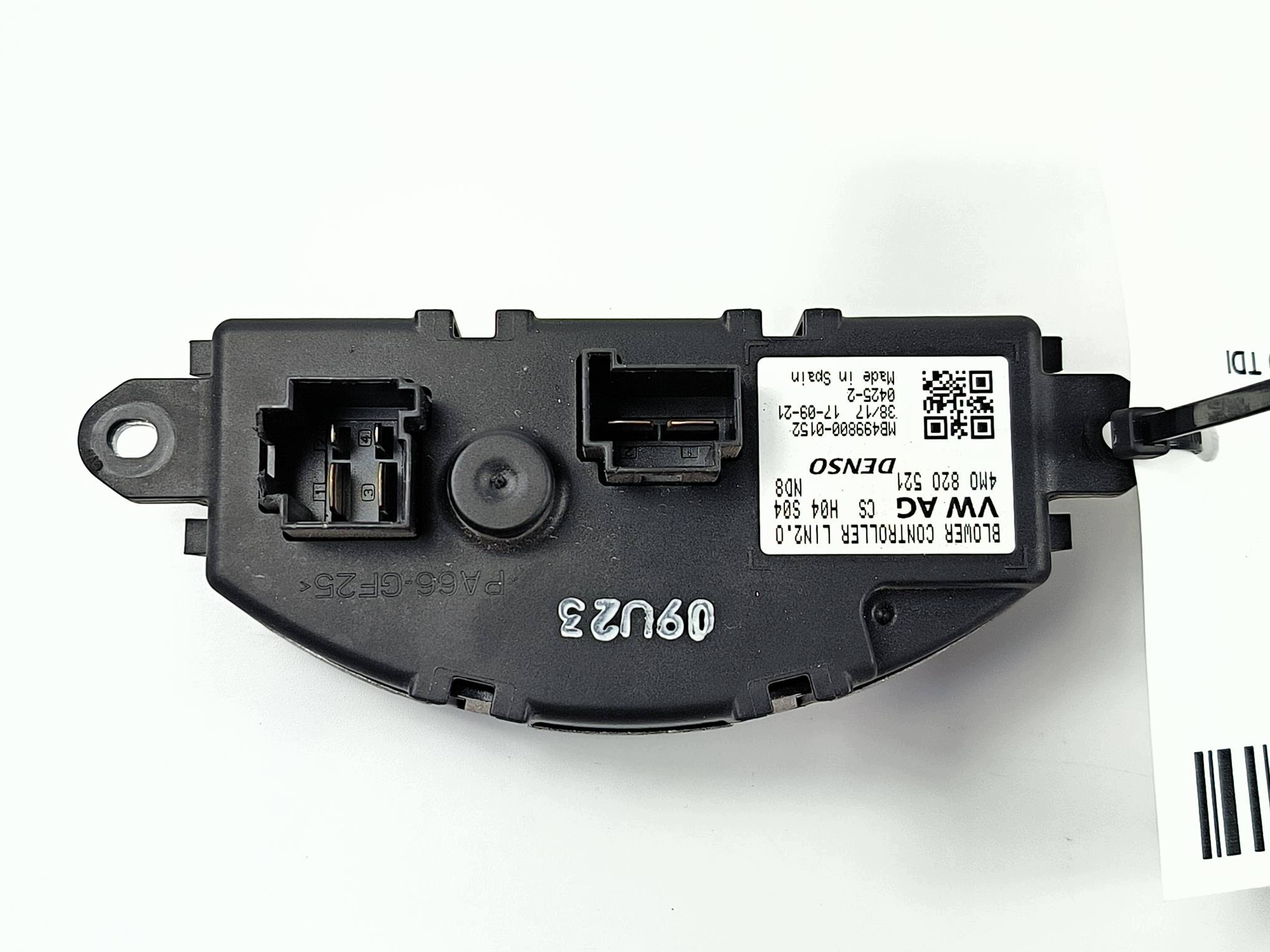 resistor, rheostat, regulator 4M0820521 AUDI Q7 II 4M