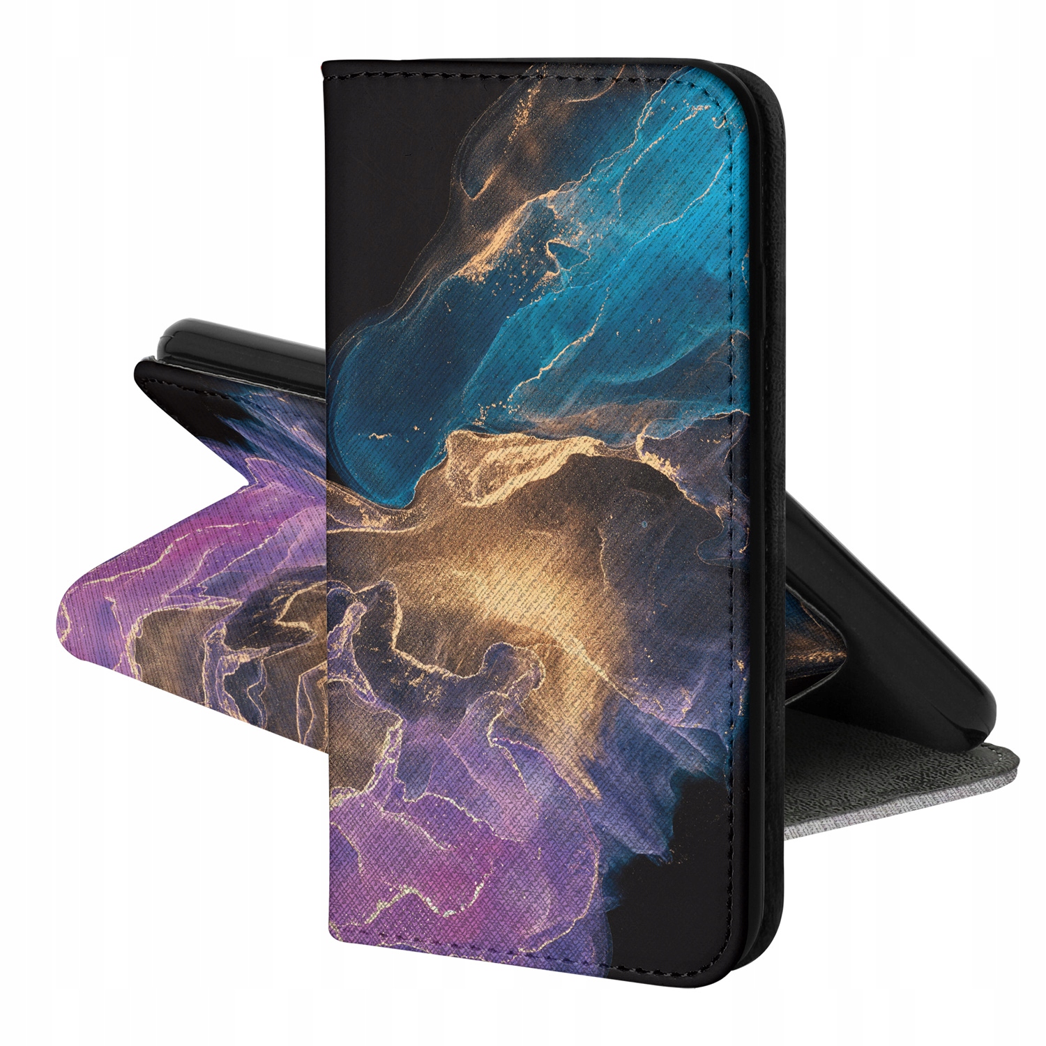 

Etui Magnet Do Oppo A17 Marmurkowe VII