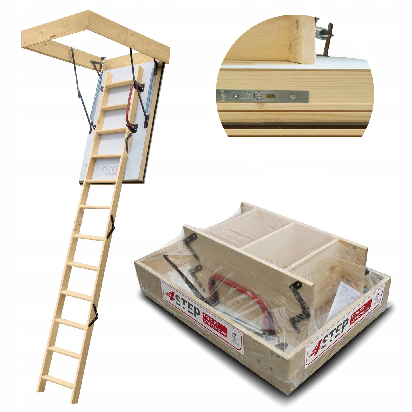 Půdní schody Extreme 76 mm 100 x 60 60 x 100 0,55 W/m2K H275 cm