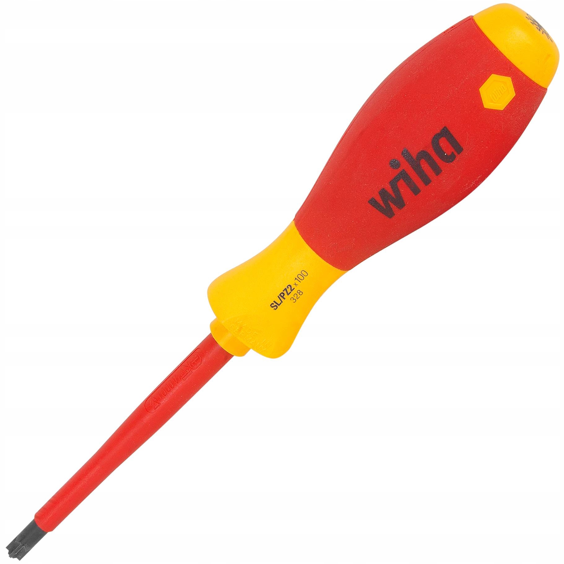 WIHA 30700 WKRĘTAK IZOLOWANY SOFTFINISH VDE SL/PZ1 80MM