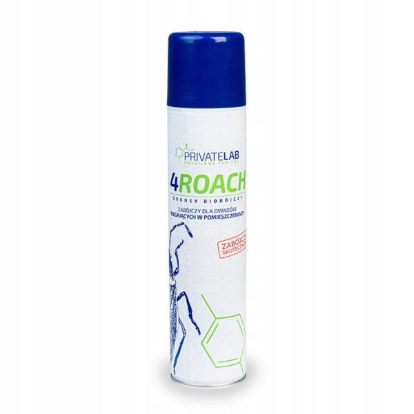 

4ROACH 300ML Środek Biobójczy Dla Owadów Biegający
