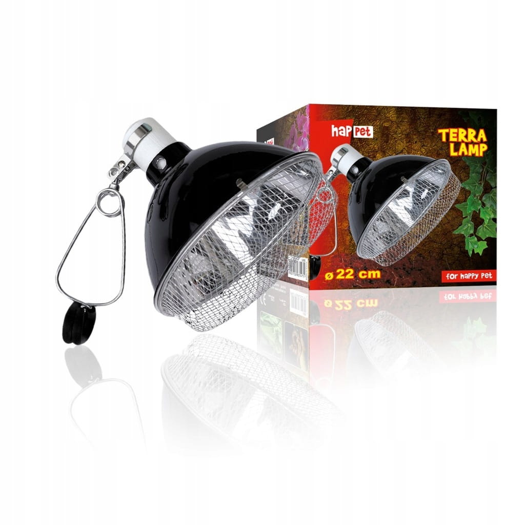 Happet Terra lamp oprawa żarówki z siatką 22cm
