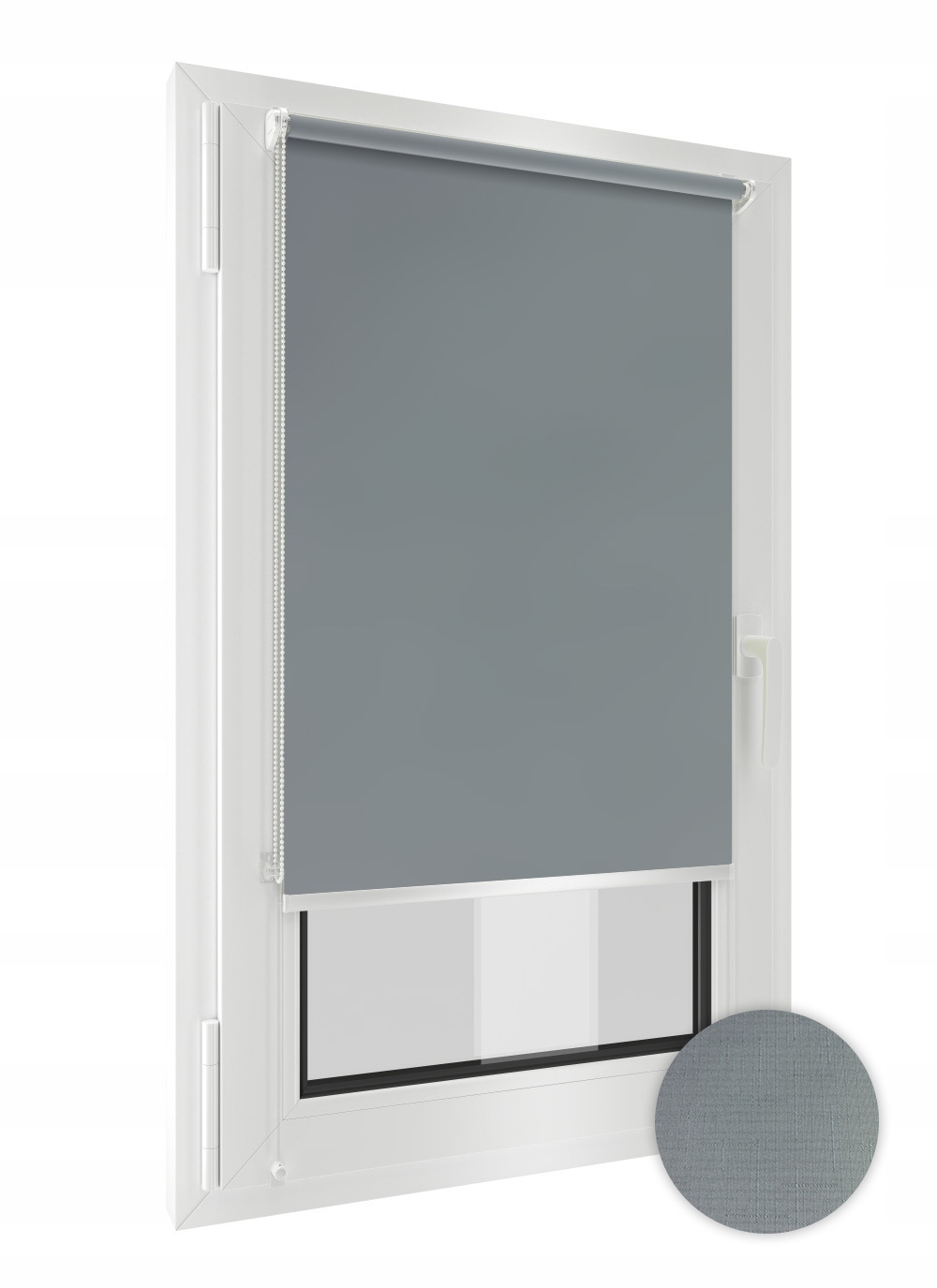 

Roleta Na Wymiar Balkonowa Standard 58x220 szary