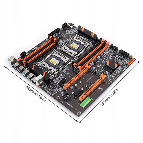 Płyta Główna X99 Dual Socket DDR4 NVMe M.2 SATA3.0 ATX ASHATA — miniatura 5