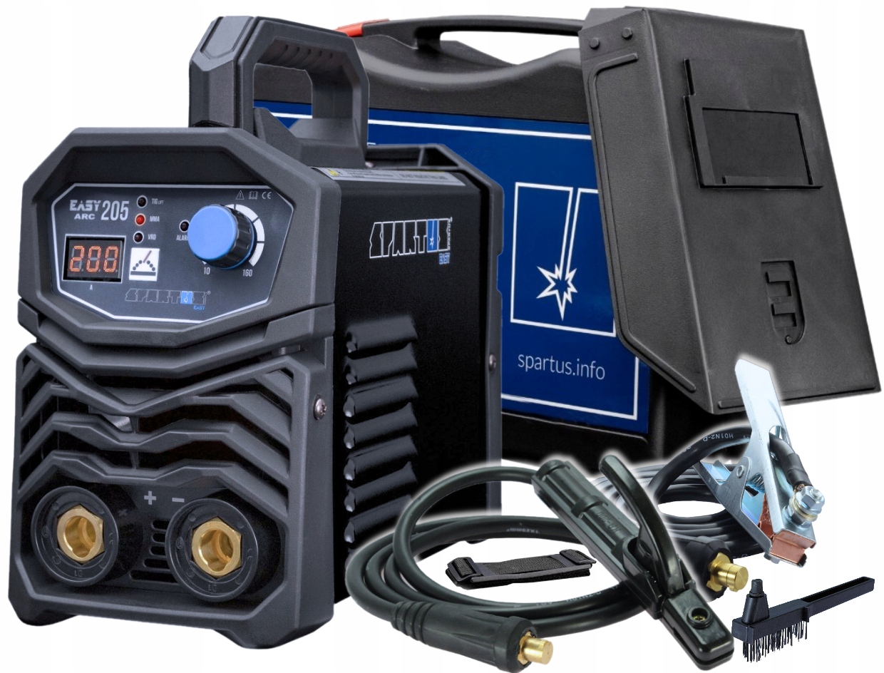 Інверторний зварювальний апарат. easyARC 205 200A MMA IGBT SPARTUS