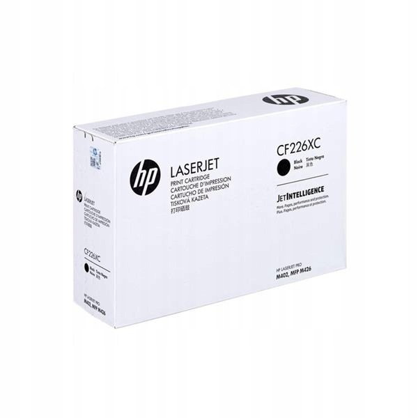 Originální černý toner Hp LaserJet Pro M402, M426 Mfp (26XC CF226XC), komp