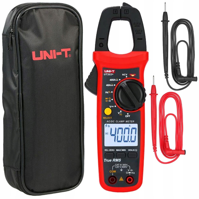 

Miernik cęgowy UT203+ Uni-t 400A Ac/dc True Rms