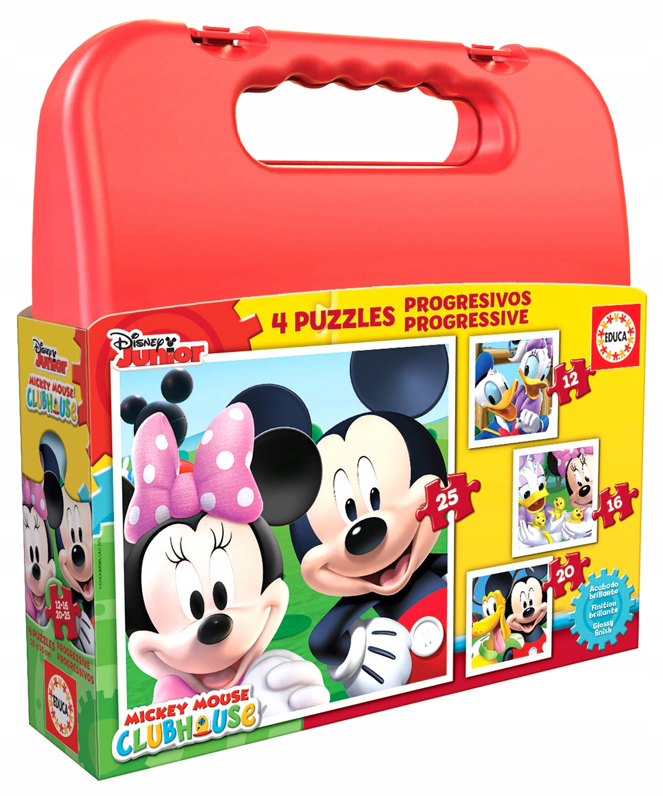 

Puzzle 12 16 20 25 Myszka Miki i przyjaciele box