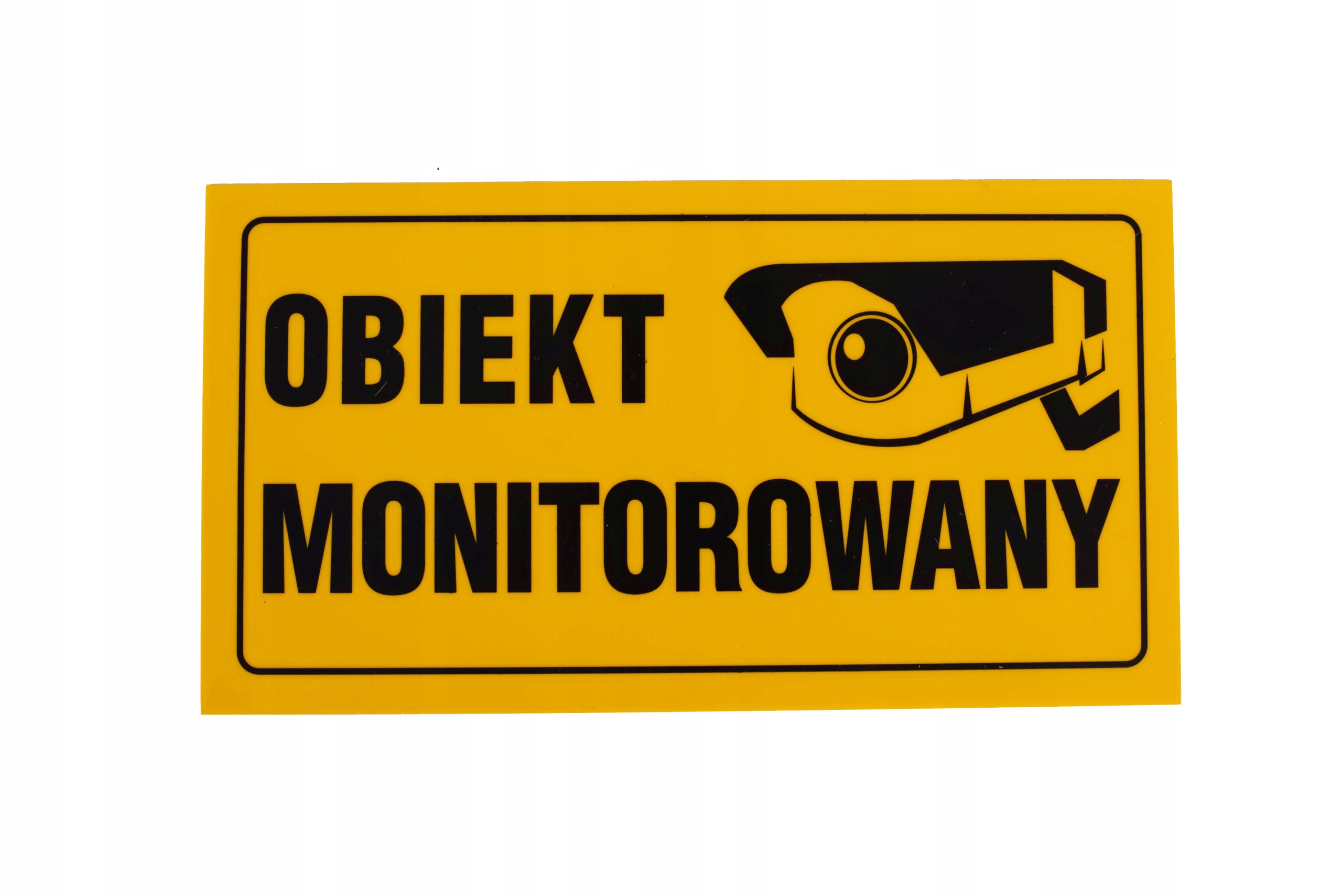 

Tablica tabliczka informacyjna ostrzegawcza 12x22
