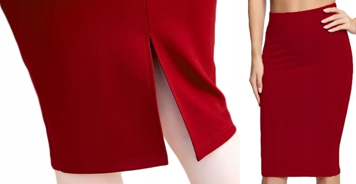 

Spódnica Dzianinowa Tuba MIDI Za Kolana XS-5XL XXL