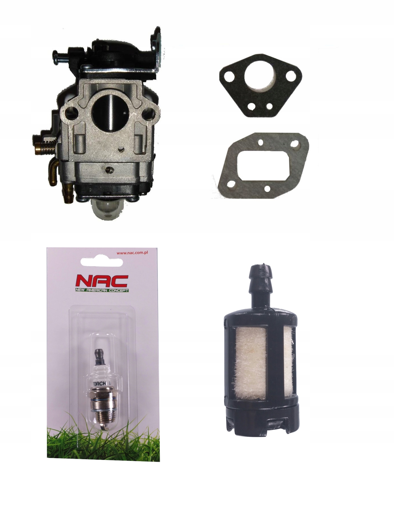 

Gaźnik uszczelki świeca filtr Nac BP540-30B-V