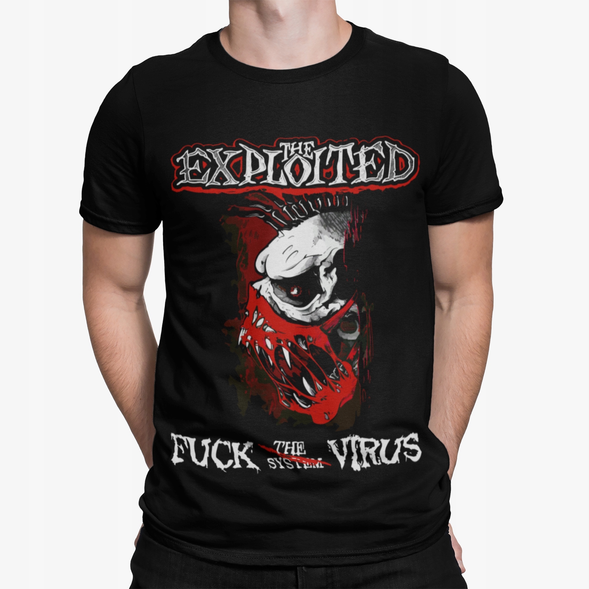 

The Exploited Fuck Virus T-Shirt Koszulka S