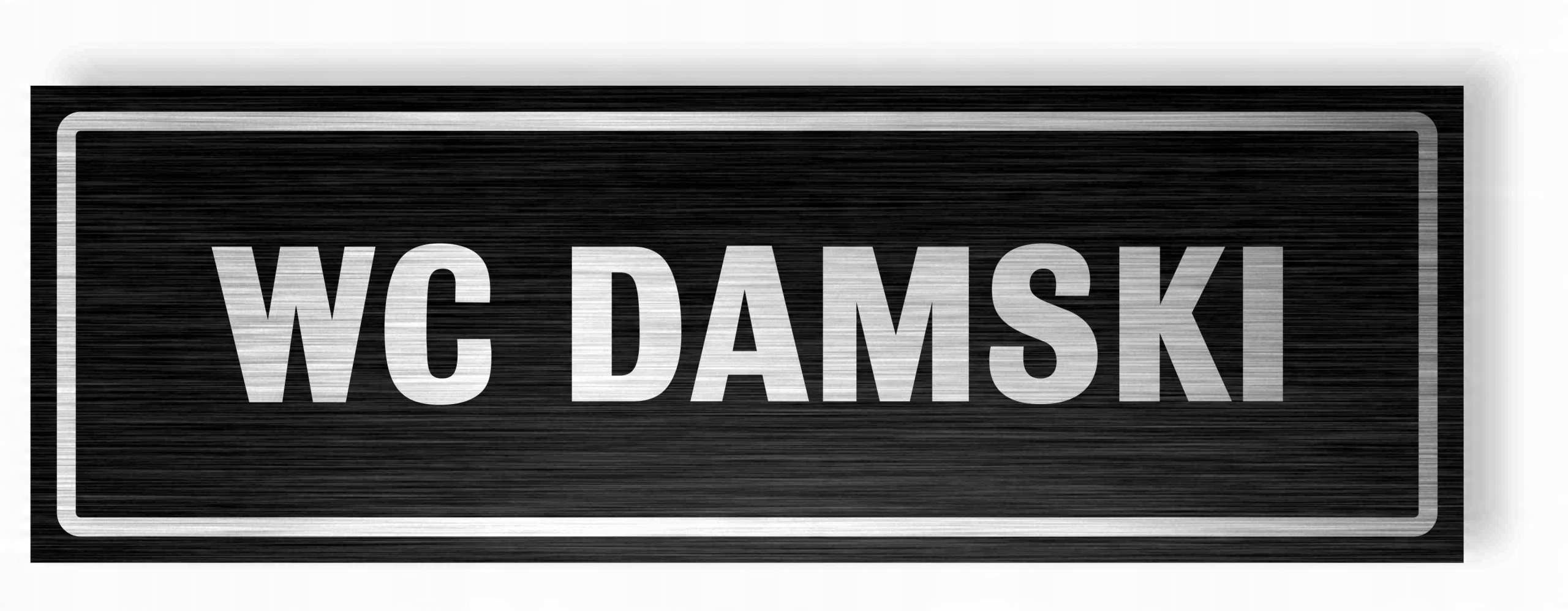 

Tabliczka Wc Damski 30x10 cm Dibond Uv