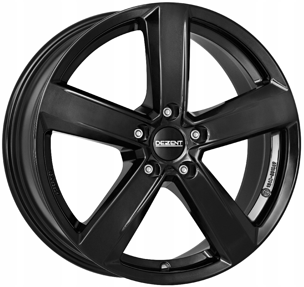 1x Dezent Tu Black 17 5x112 ET43 57,1 TTU98BA46E
