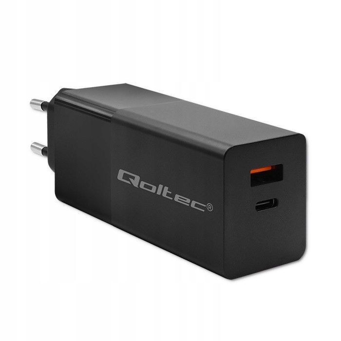 Rychlá nabíječka GaN Power Pro 1xUSB-C 1xUSB Výkonná 100W 5-20V 1.5-3.35A Pdq