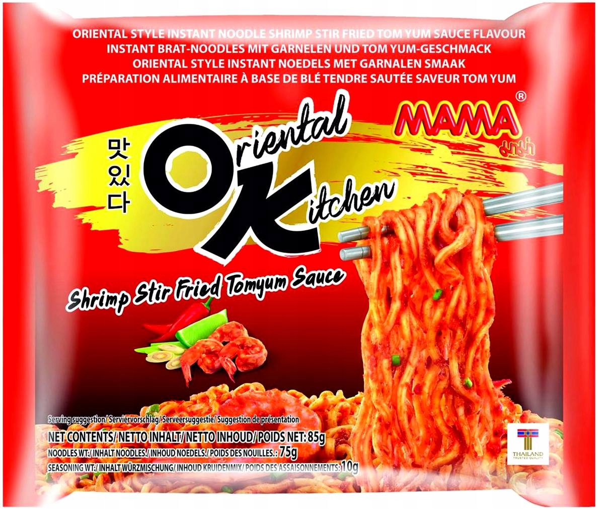 

Makaron Instant Stir Fried Krewetka Sos TomYum 85g